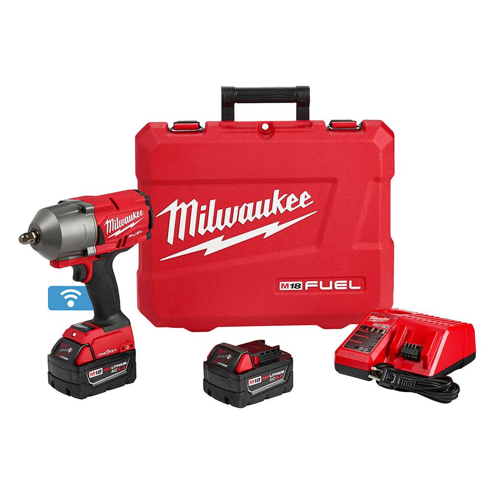 Milwaukee M18 FUEL with ONE-KEY High Torque Impact Wrench 1/2 in. Pin Detent Kit 2862-22 from Milwaukee