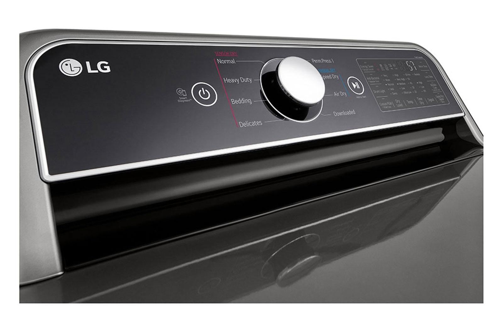 Lg DLE7400VE 7.3 Cu. Ft. Ultra Large Capacity Smart Wi-Fi Enabled Rear Control Electric Dryer With Easyload™ Door