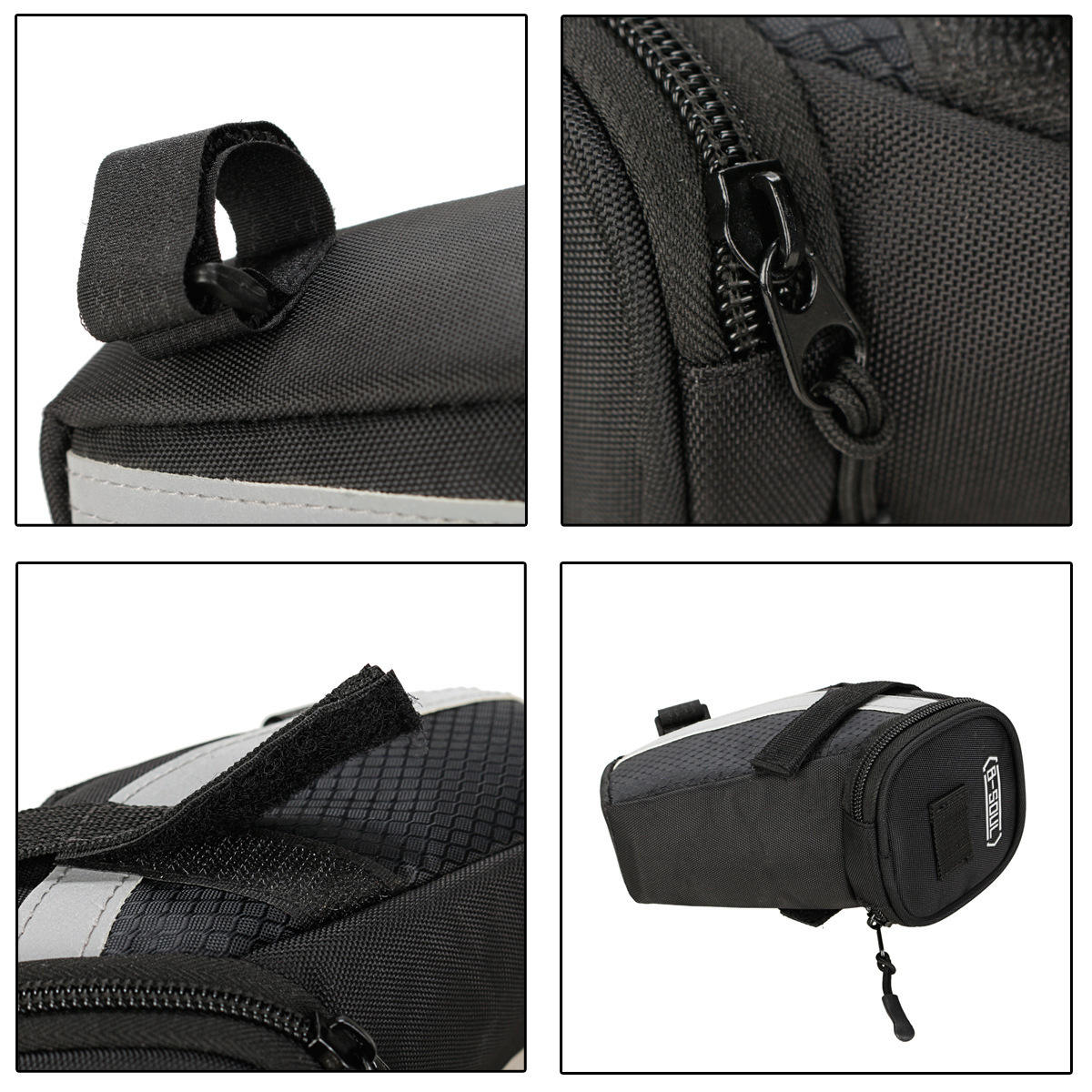 Bicycle Tail Bag Mountain Road Bike Saddle Bag Waterproof Cycling Accessory Durable Rear Seat Bag