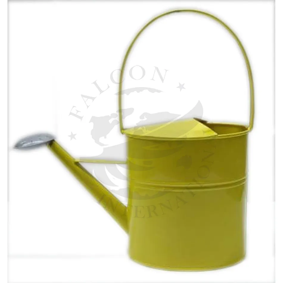 Newest Design Customized Size Matel Jug Planter Can Water Cane Shiny Polished Watering Canes At Affordable Price