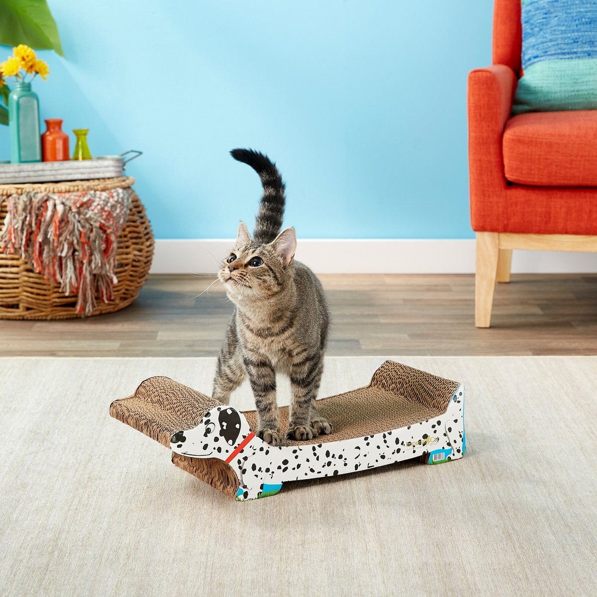 Imperial Cat Dalmatian Cat Scratching Board