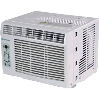 Keystone 6000 BTU Window-Mounted Air Conditioner with Follow Me LCD Remote Control in White KSTAW06BE KSTAW06BE