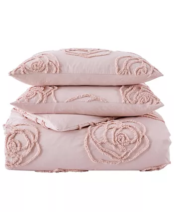 Betsey Johnson Rambling Rose 3-Pc. Duvet Cover Set， Twin