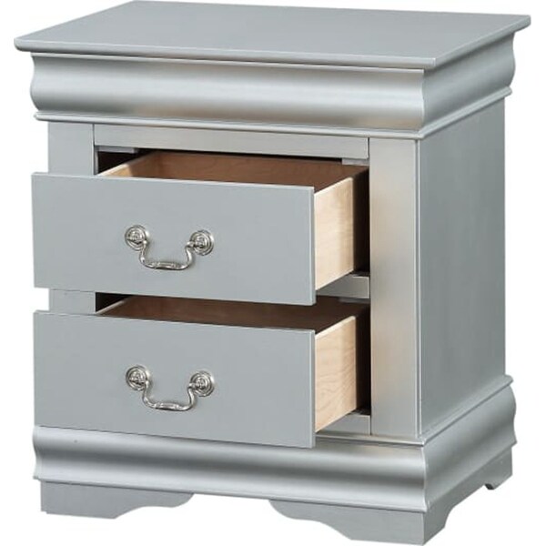 Nightstand in Platinum - - 36216460