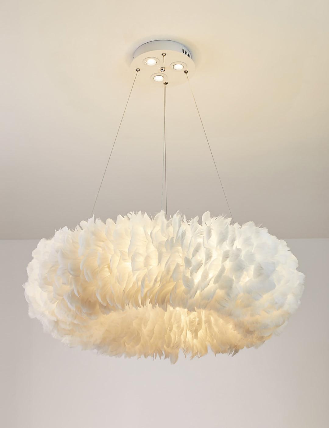 Goose Feathers Pendant Lamp