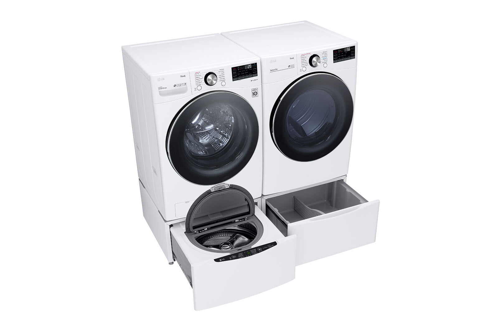 Lg WM4200HWA 5.0 Cu. Ft. Mega Capacity Smart Wi-Fi Enabled Front Load Washer With Turbowash™ 360(Degree) And Built-In Intelligence