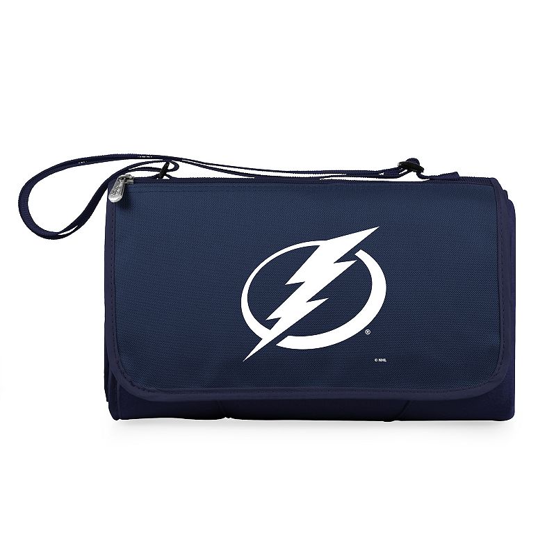 Picnic Time Tampa Bay Lightning Outdoor Picnic Blanket and Tote