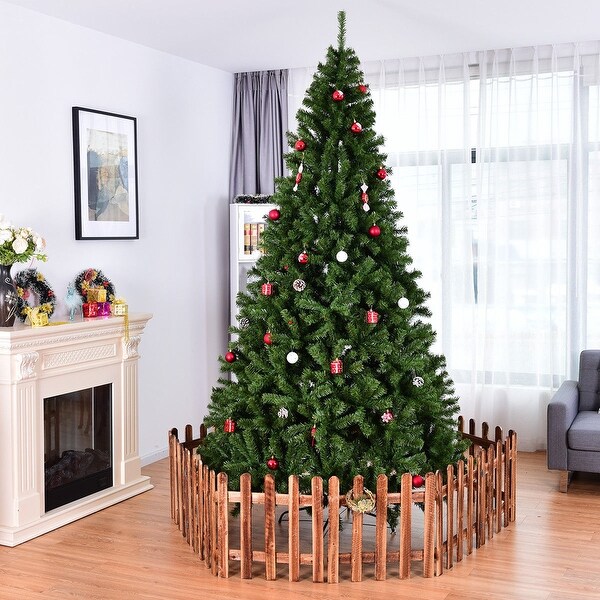 Costway 6FT/7.5FT/9FT PVC Artificial Christmas Tree 1000/1346 /2132