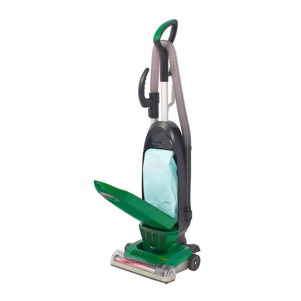 CleanMax Nitro Series Corded Bagged Upright Vacuum Cleaner with Metal Brushroll and Handle