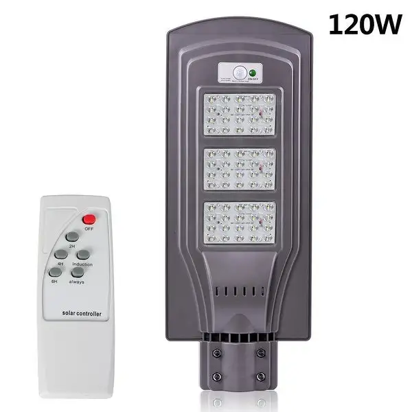 LED Solar Street Light Outdoor Flood Light Dusk to Dawn Security Light