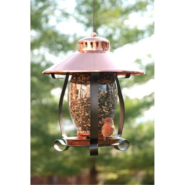 Brushed Copper Lantern Feeder