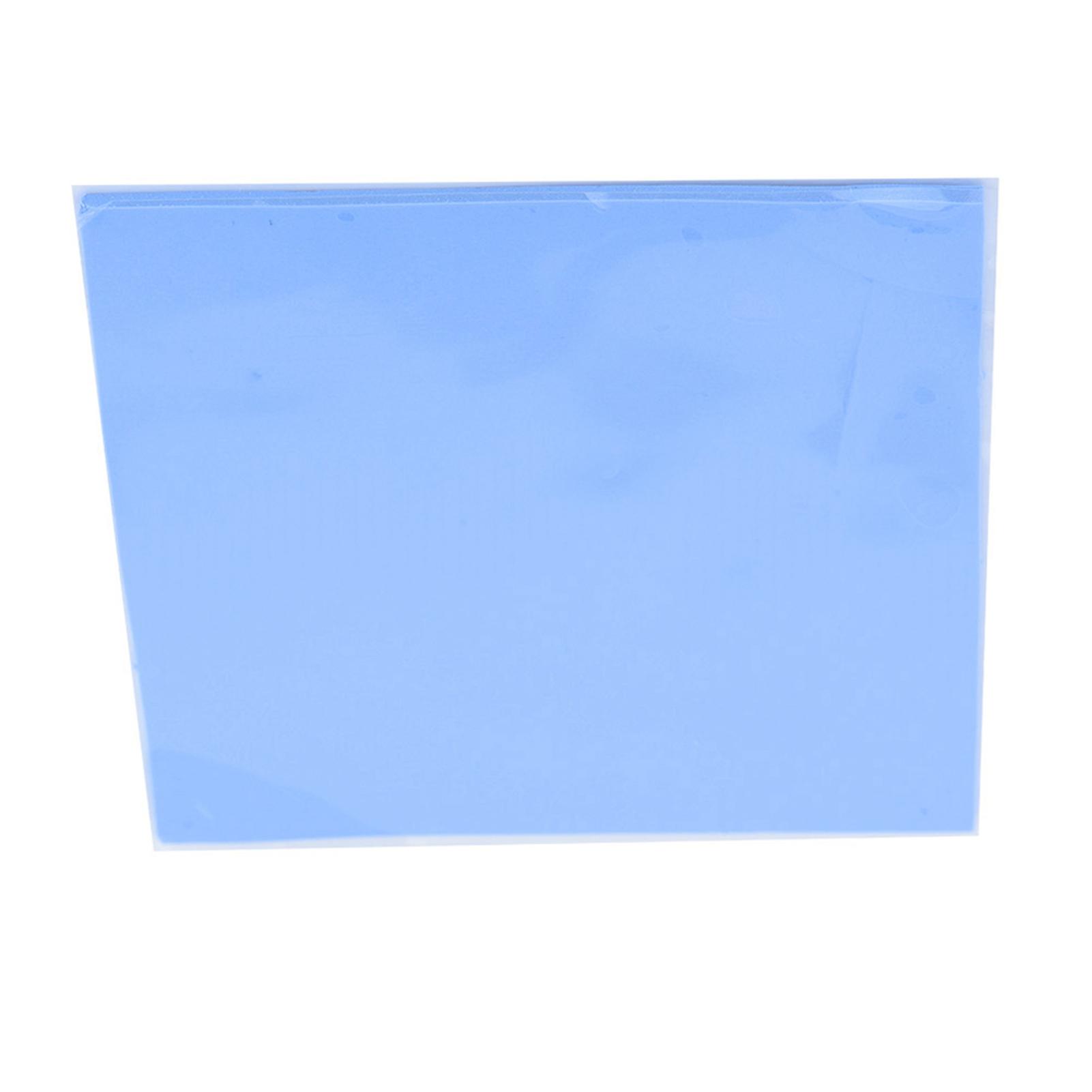 100mm X 100mm X 3mm Cpu Chip Heatsink Cooling Thermal Conductive Silicone Pad