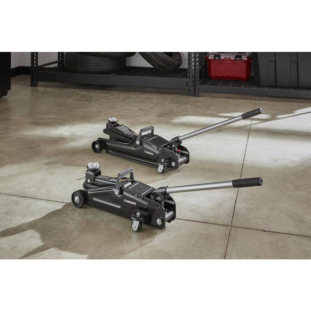 Husky 2-Ton Hydraulic Trolley Car Jack HPL4136-VT