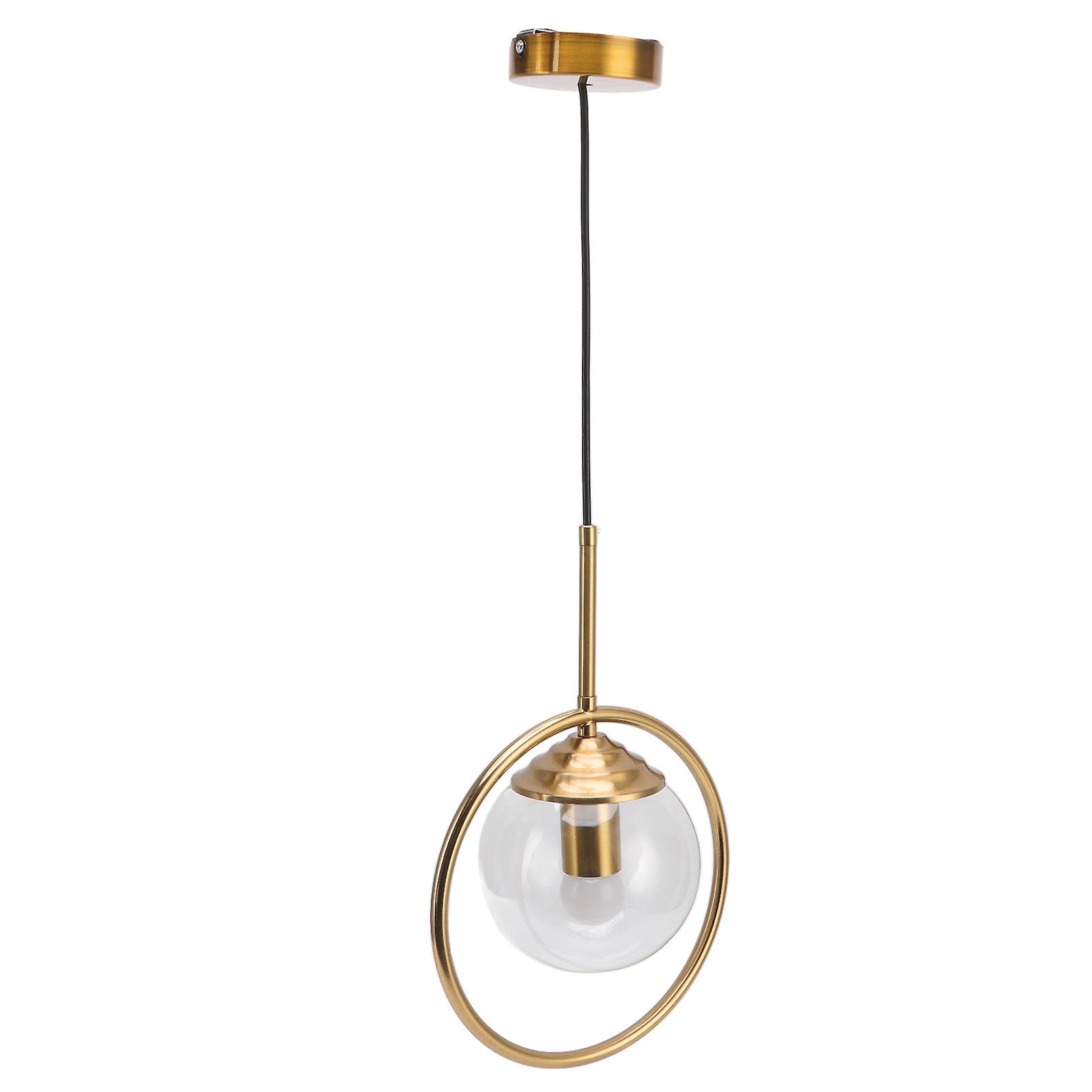 Ceiling Pendant Lamp E27/E26 Calibre Glass Iron Minimalist Style Hanging Pendant Light for Kitchens AC 85 to 265V