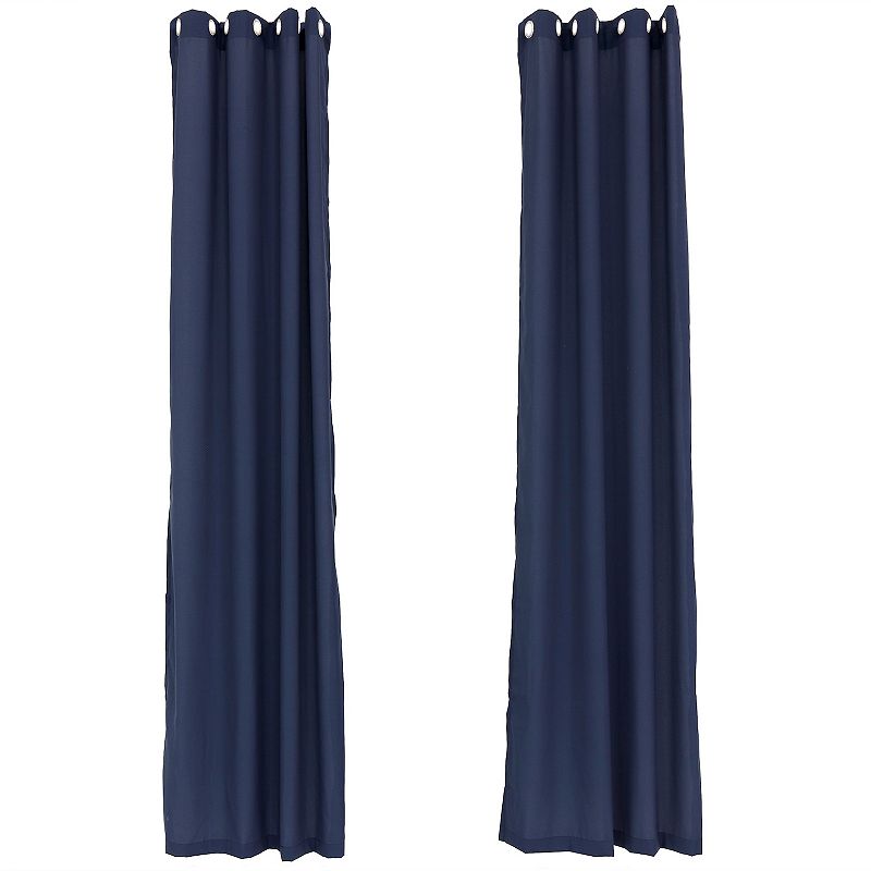 Sunnydaze Contemporary Styles Indoor/Outdoor Curtain Panels - 52 x 120