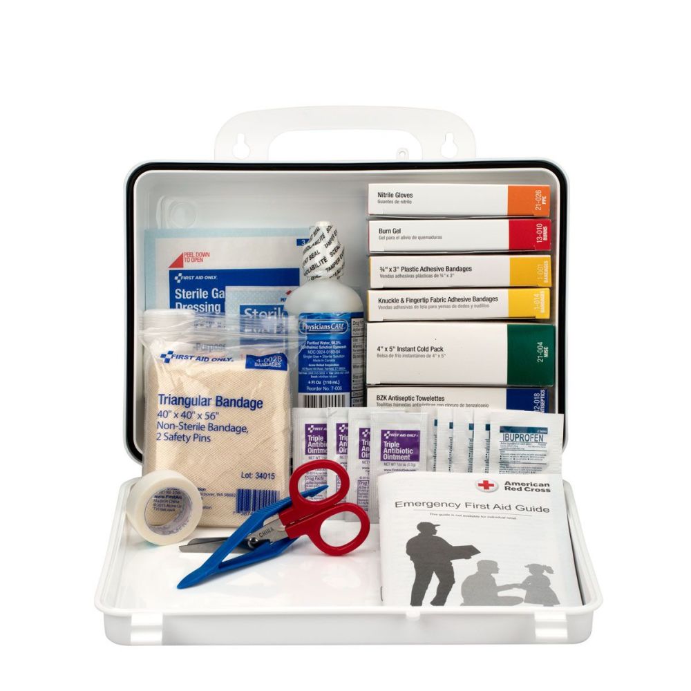 First Aid Only Vehicle First Aid Kit 25 Person Plastic Case