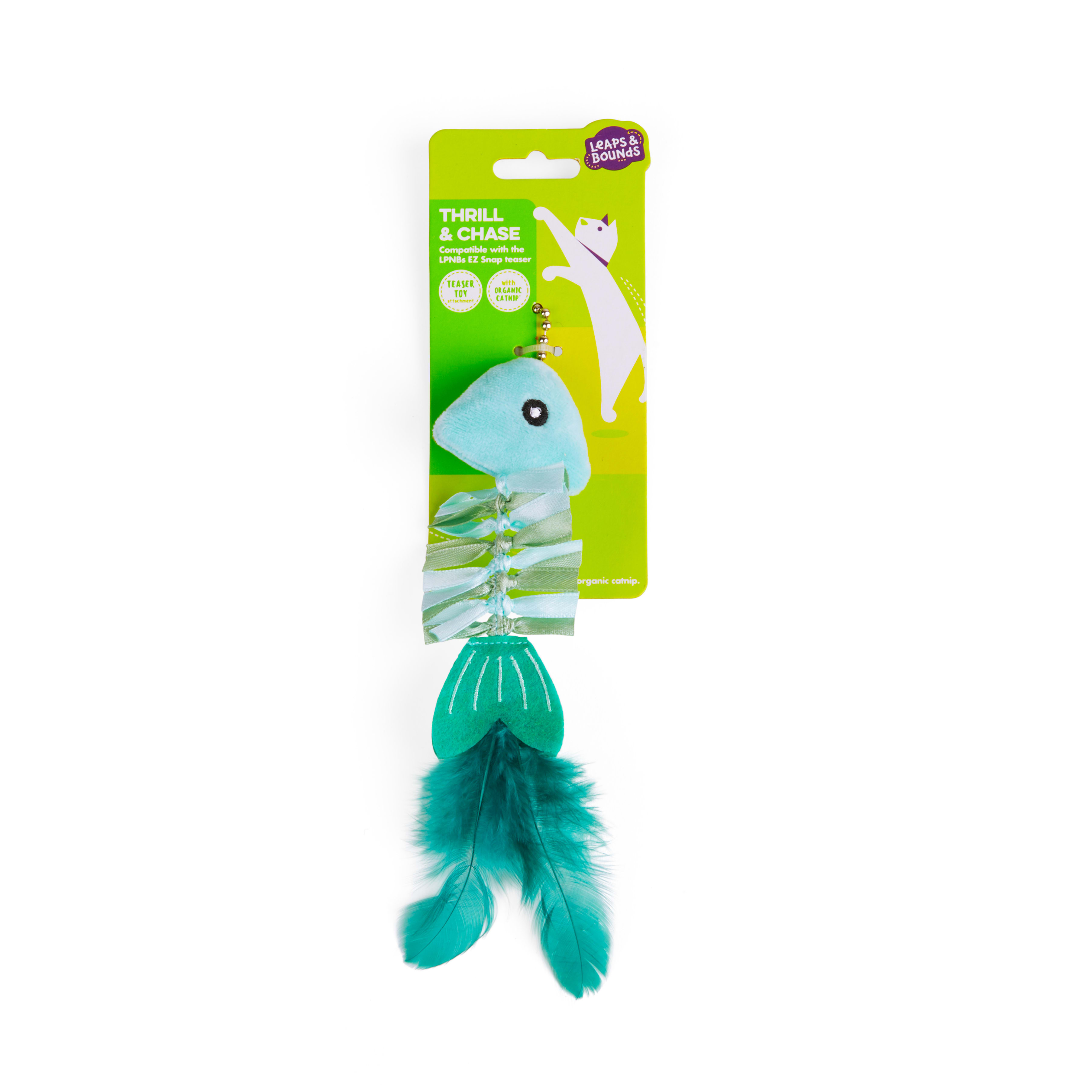 Leaps  Bounds EZ Snap Fish Attachment Cat Toy