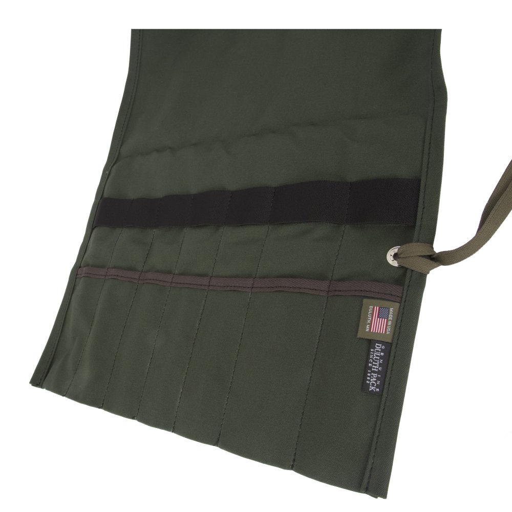 Olive Drab Canvas Utensil Roll