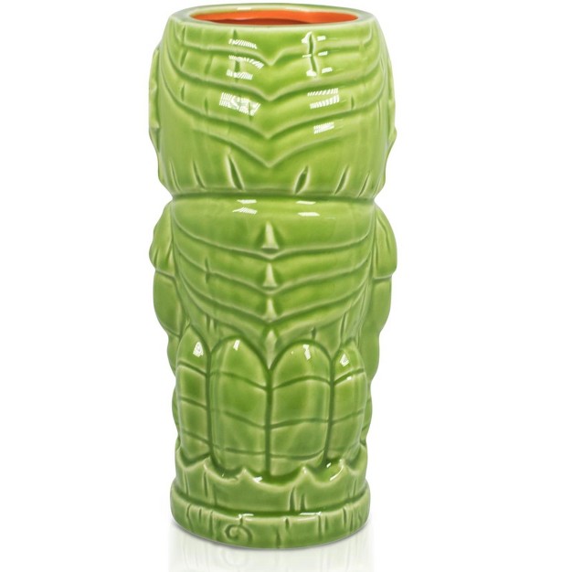 Beeline Creative Geeki Tikis Green Kraken Fantasy Mug Ceramic Tiki Style Cup Holds 17 Ounces