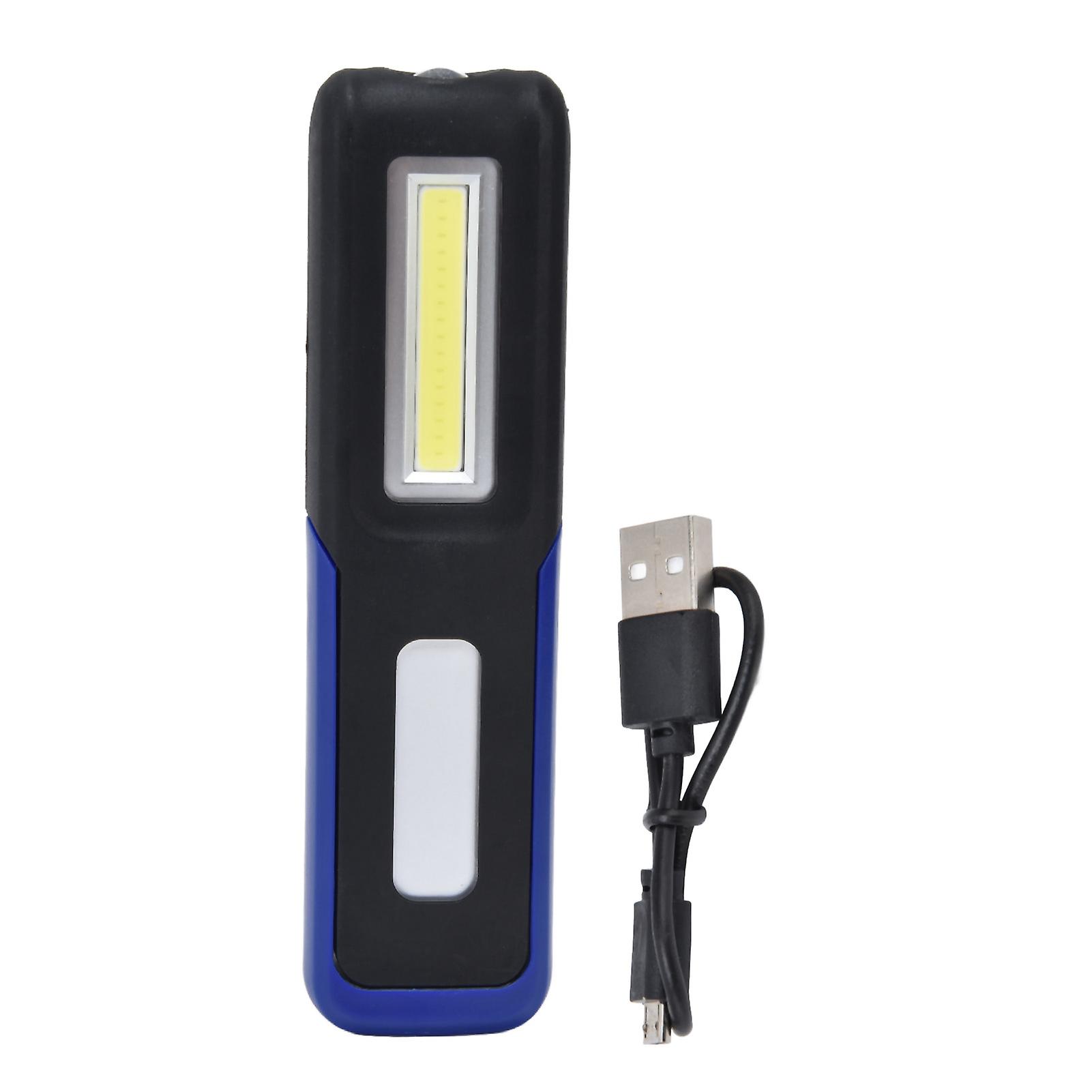 Cob Led Work Light Usb Rechargeable Handheld Work Light For Outdoor Camping Vehicle Repairing