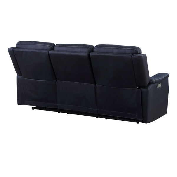 Valencia Ocean Blue Dual Power Reclining Sofa