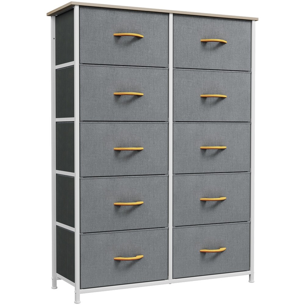 Moasis 10 drawer Bedroom Dresser Storage Tower