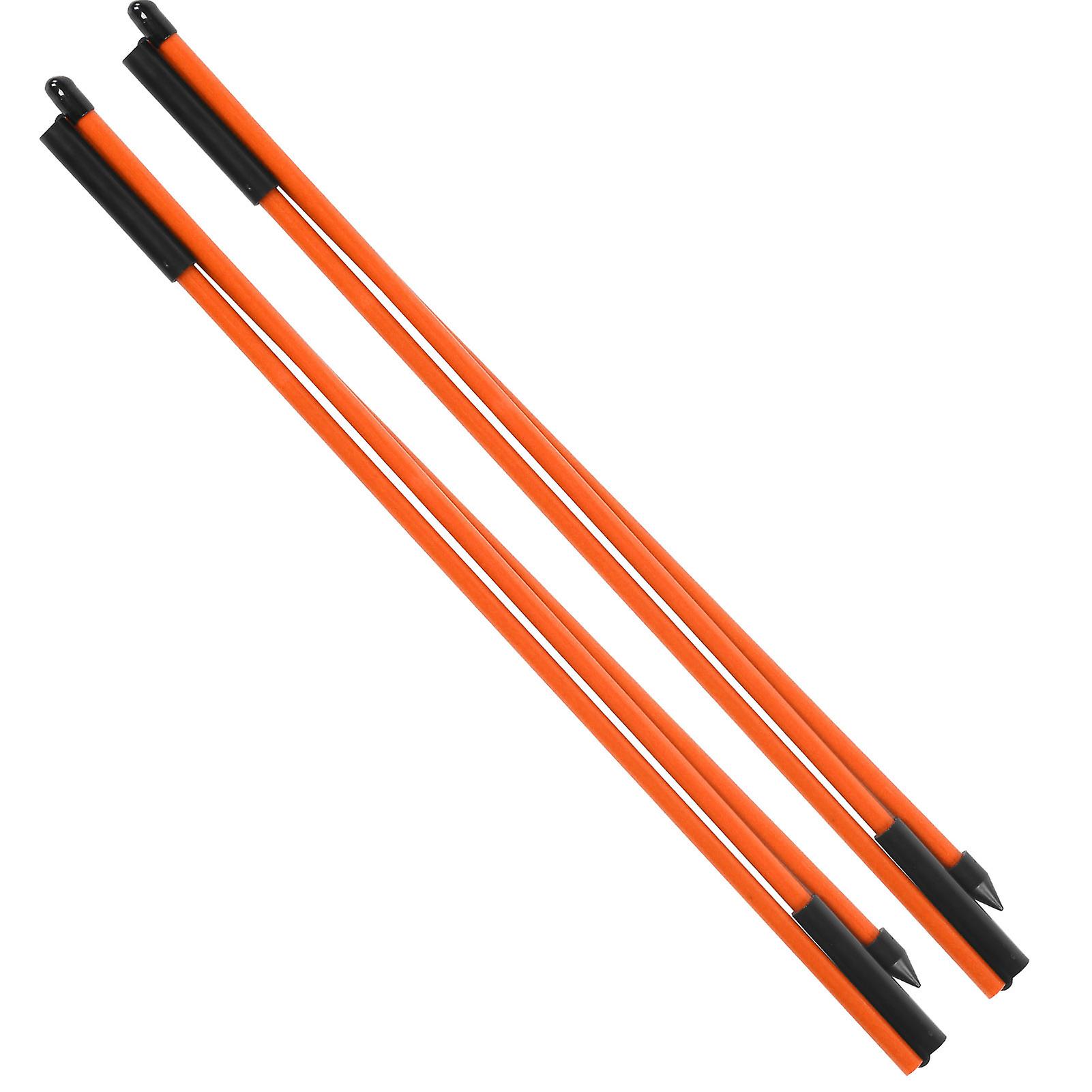 3 Fold Golf Indicator Stick Direction Indicator Auxiliary Trainer Golf Equipment Accessoriesorange