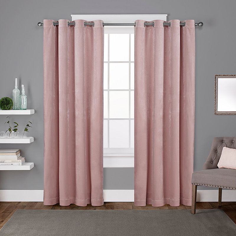 Exclusive Home 2-pack Velvet Heavyweight Window Curtains