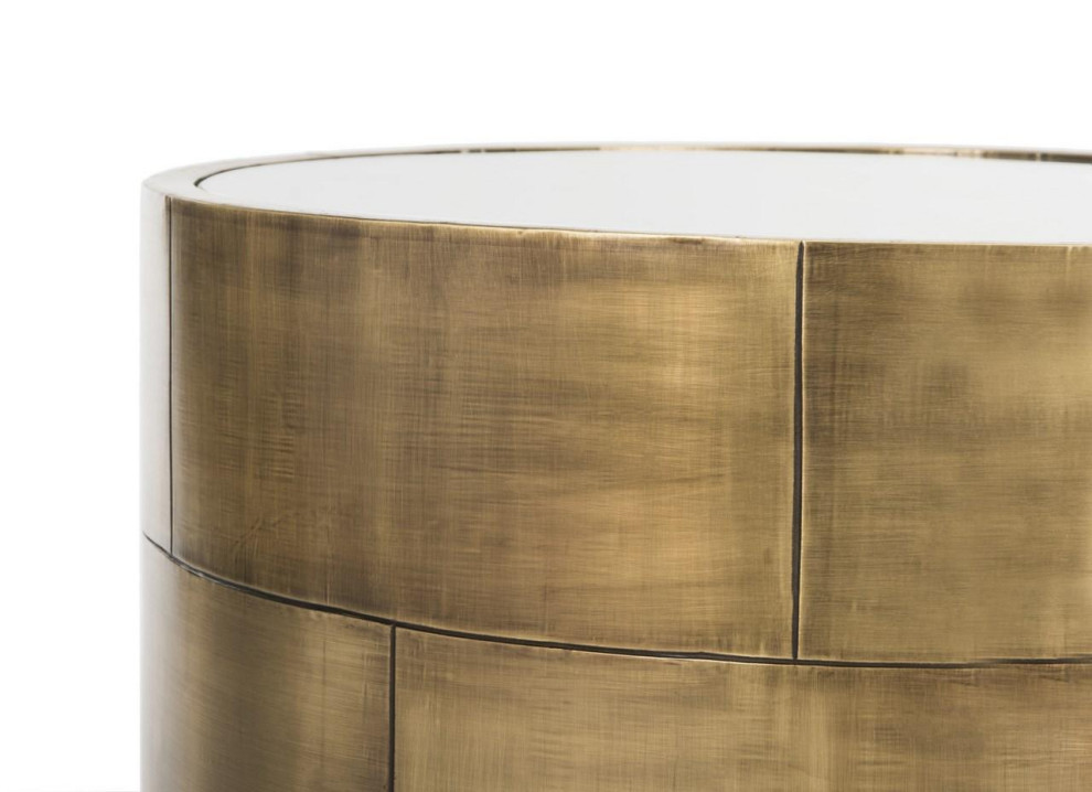 Amber Round Side Table   Modern   Side Tables And End Tables   by Virgil Stanis Design  Houzz