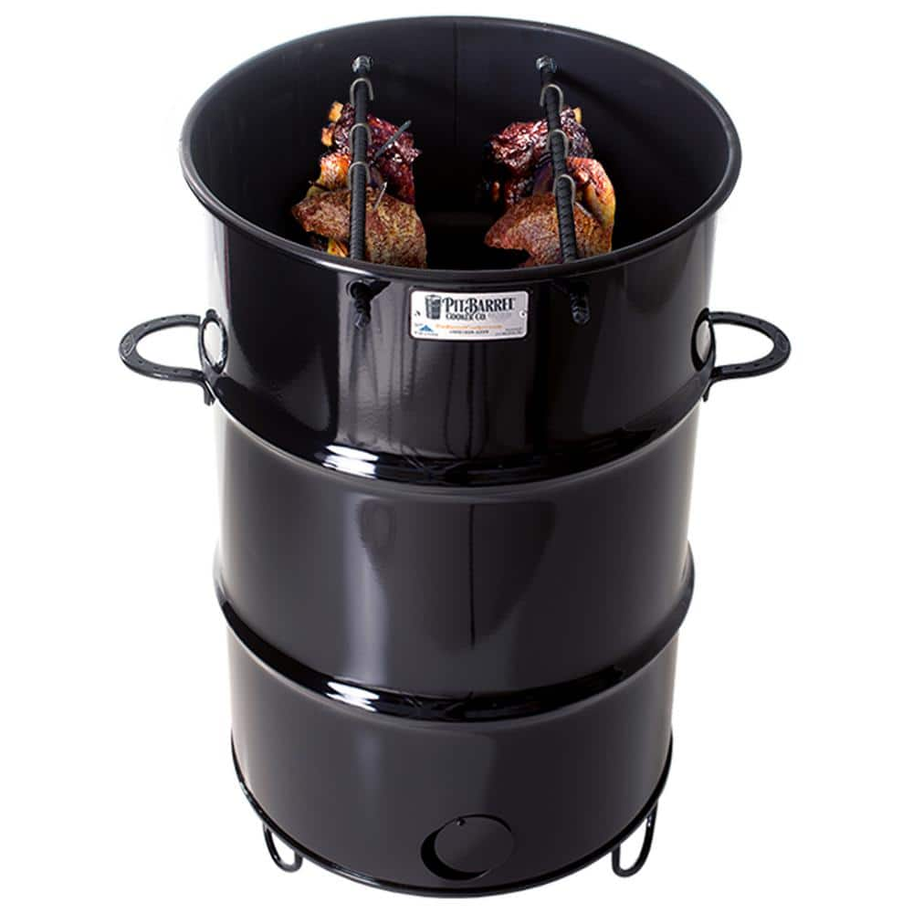 Pit Barrel Cooker 18.5 in. Classic Vertical Smoker Package 212