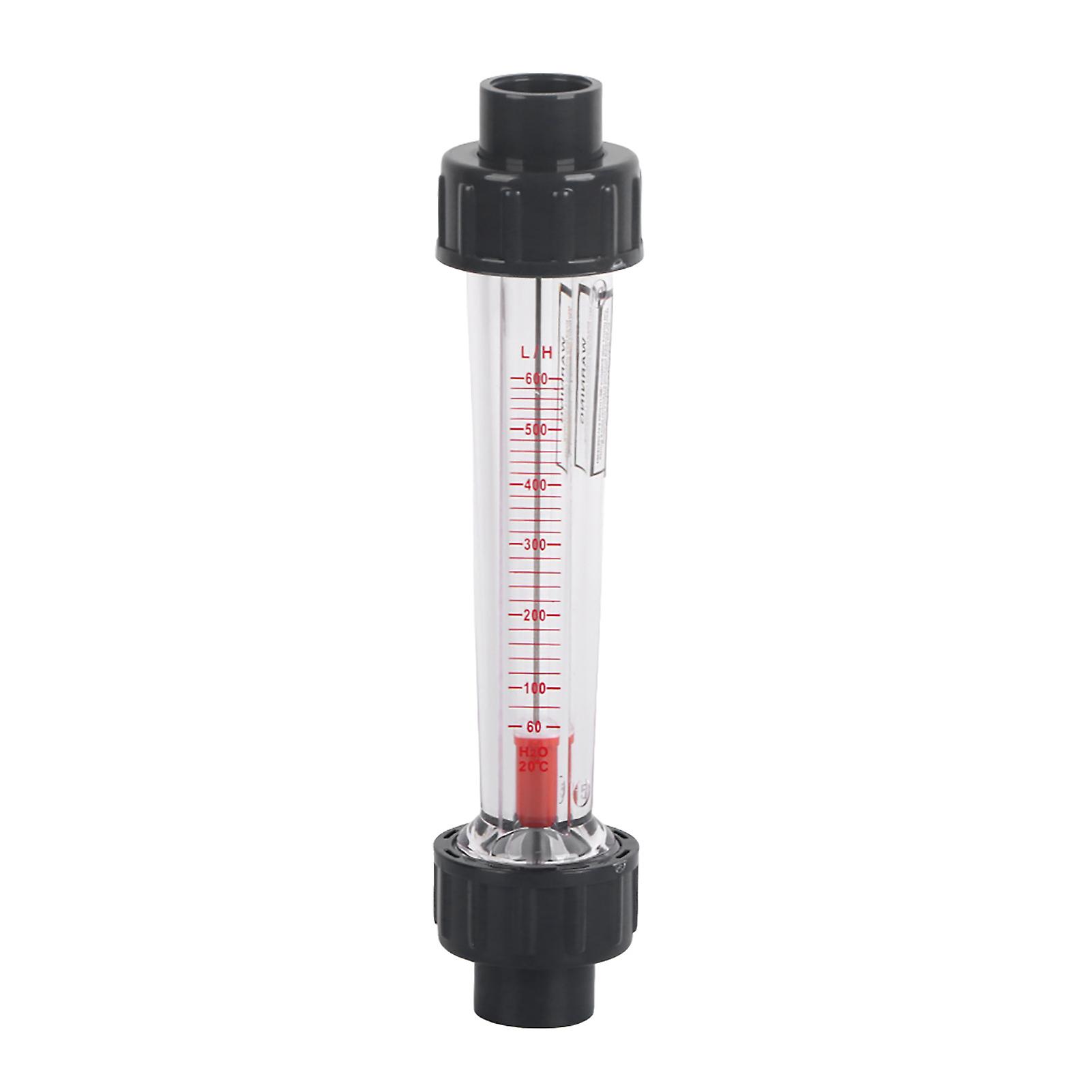 60600l/h Plastic Tube Liquid Water Rotameter Lzs15d Flow Meter