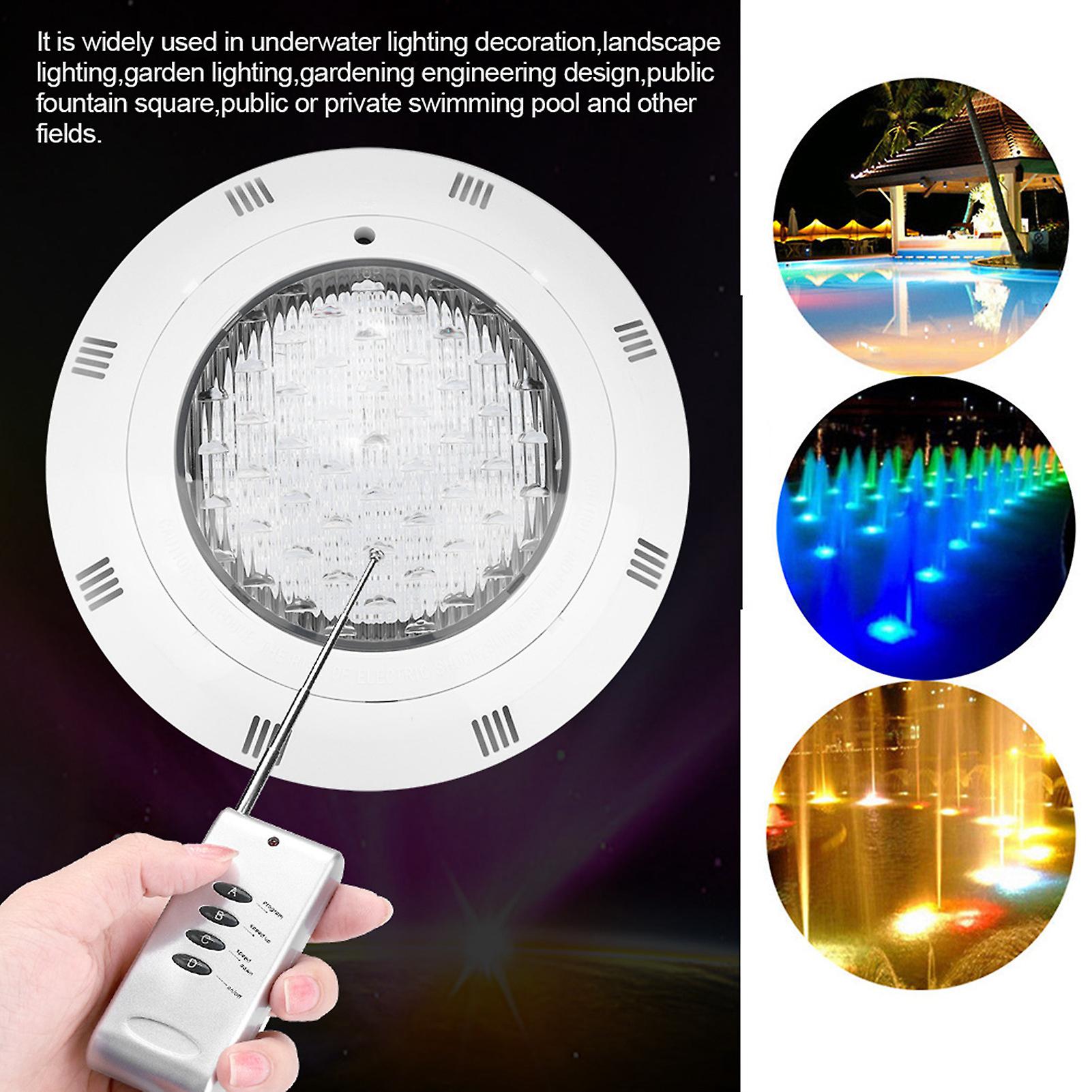 30w 300 Led Rgb Multi Color Underwater Swimming Pool Light With Remote Control