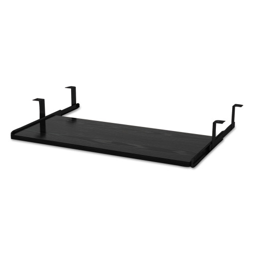 Alera Valencia Series Underdesk Keyboard/Mouse Shelf， 28w x 12d， Black (VA312812BK)