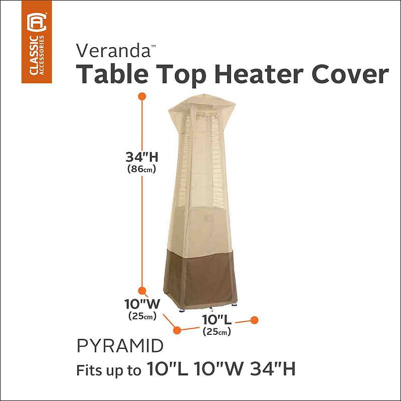 Veranda Pyramid Tabletop Patio Heater Cover