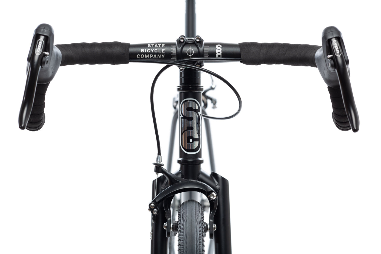4130 - Matte Black / Mirror – (Fixed Gear / Single-Speed)