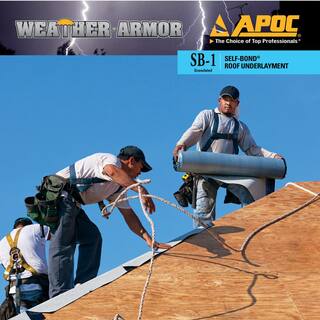 APOC 36 in. x 50 ft. Weather-Armor SB-1 Roof Underlayment AP-4100-15