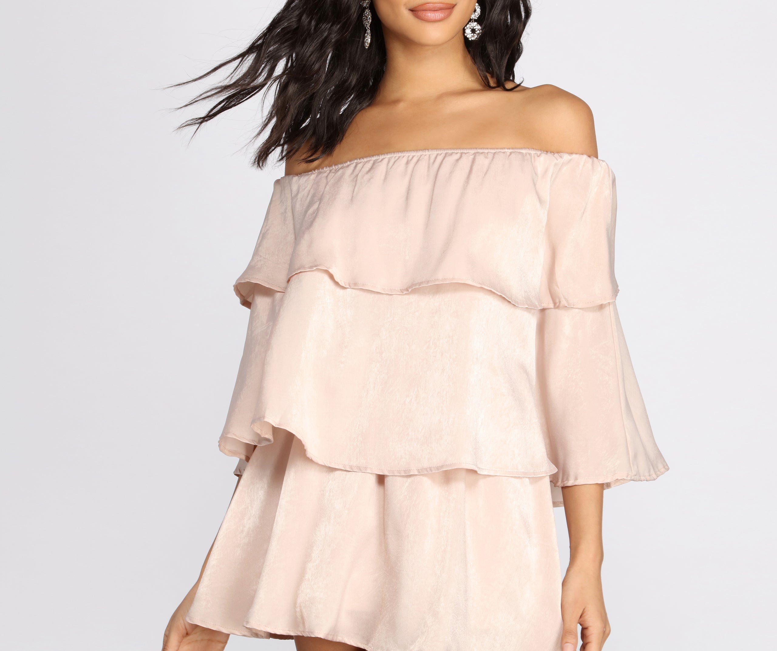 Ravishing Ruffles Mini Dress