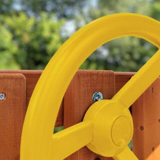 Gorilla Playsets Steering Wheel in Yellow 07-0004-Y