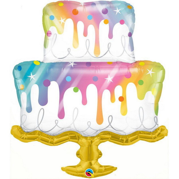 Mayflower Distributing 624394 Pastel Rainbow Drip ...