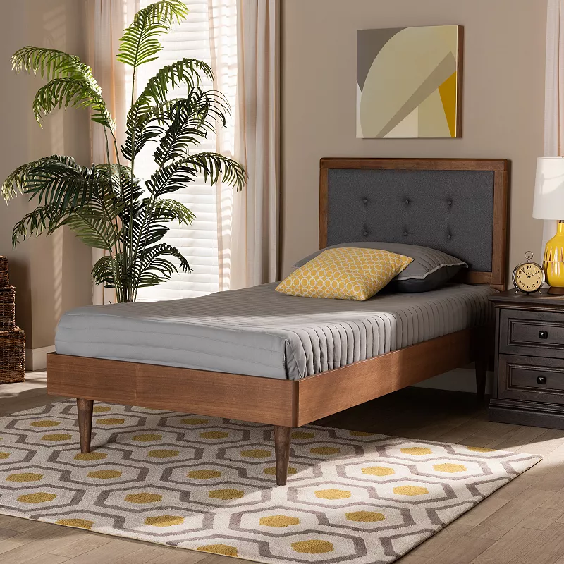 Baxton Studio Greta Twin Platform Bed