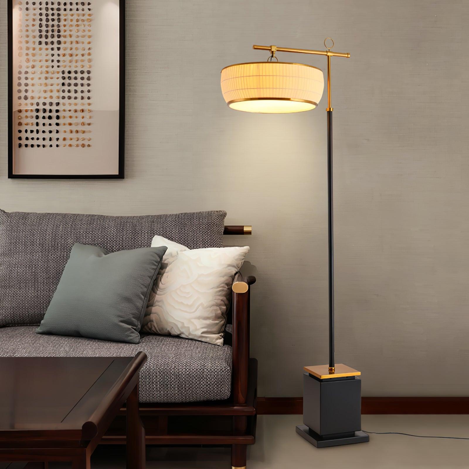 Hejun Fabric Floor Lamp