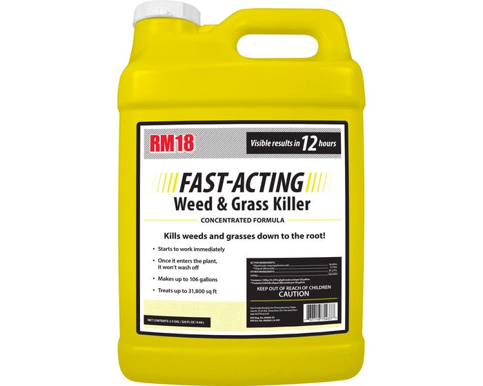 RM18 Fast Acting Weed and Grass Killer Concentrate 2.5 Gal - 75437