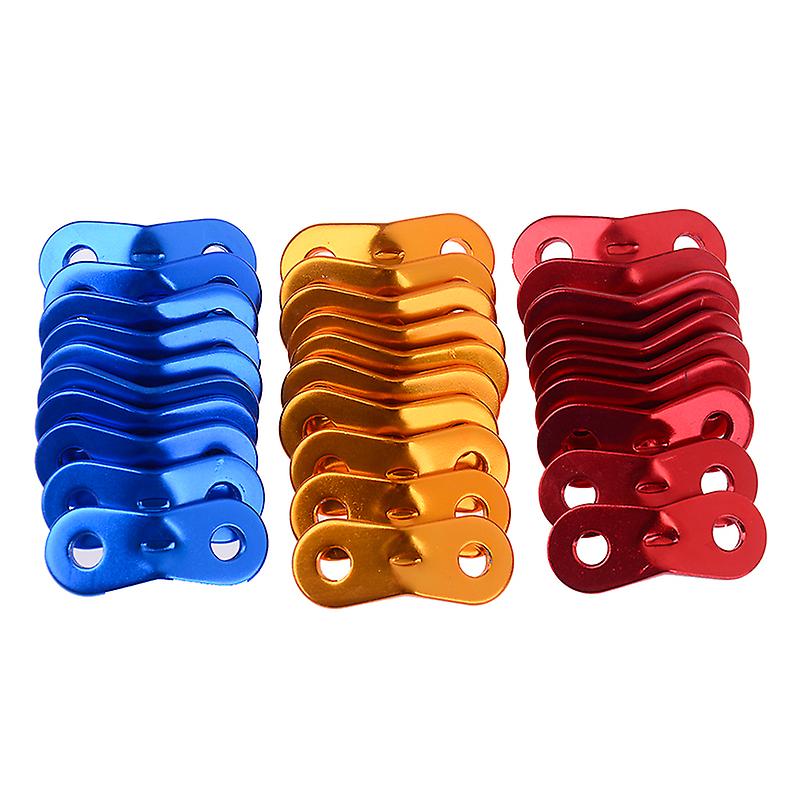 Born Pretty 10pcs/lot Outdoor Camping Aluminum Alloy Cord Runners Rope Tensioners Tent Guy Line Rope Tensioners