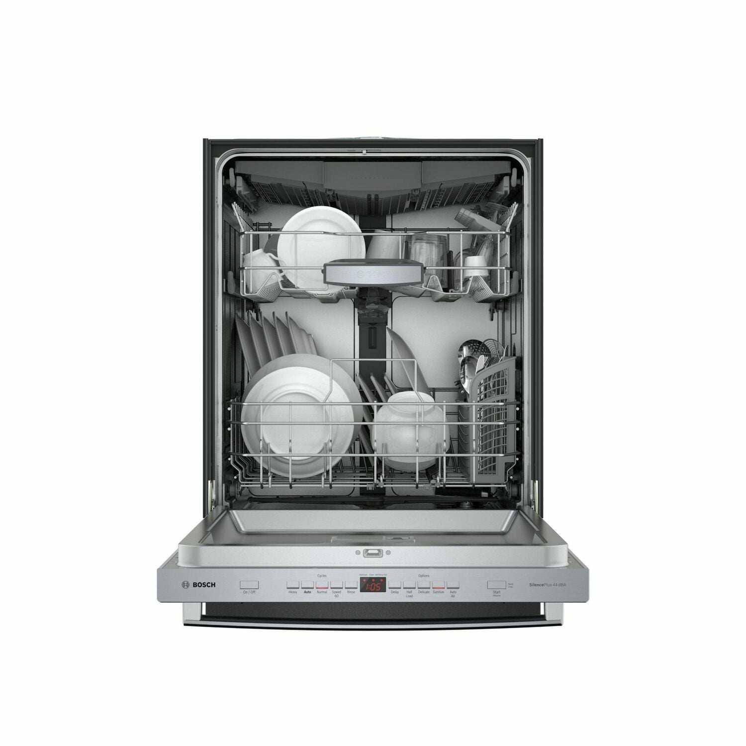 Bosch SHXM65Z55N 500 Series Dishwasher 24'' Stainless Steel Shxm65Z55N