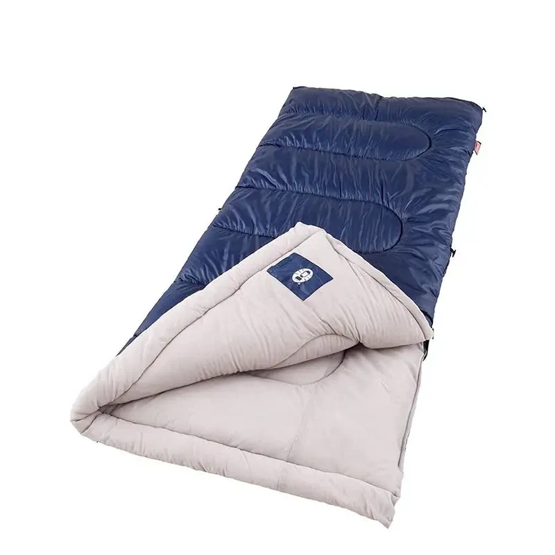 Best Selling Cold Weather Warm Adult Hooded Envelope Outdoor Sleeping Bag for Camping Hiking