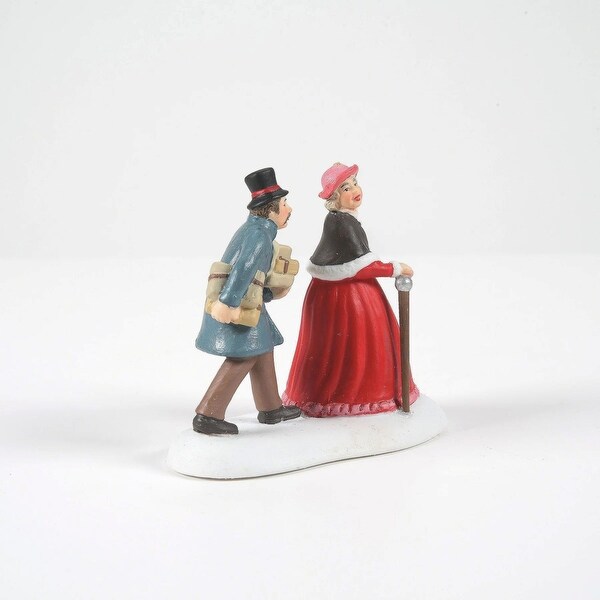 Dicken'S Village Last Minute Holiday Shopping Christmas Figurine