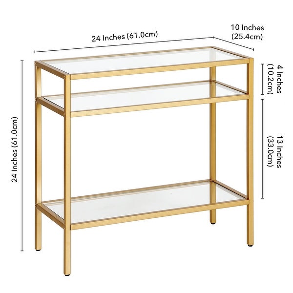 Sivil Rectangular Side Table