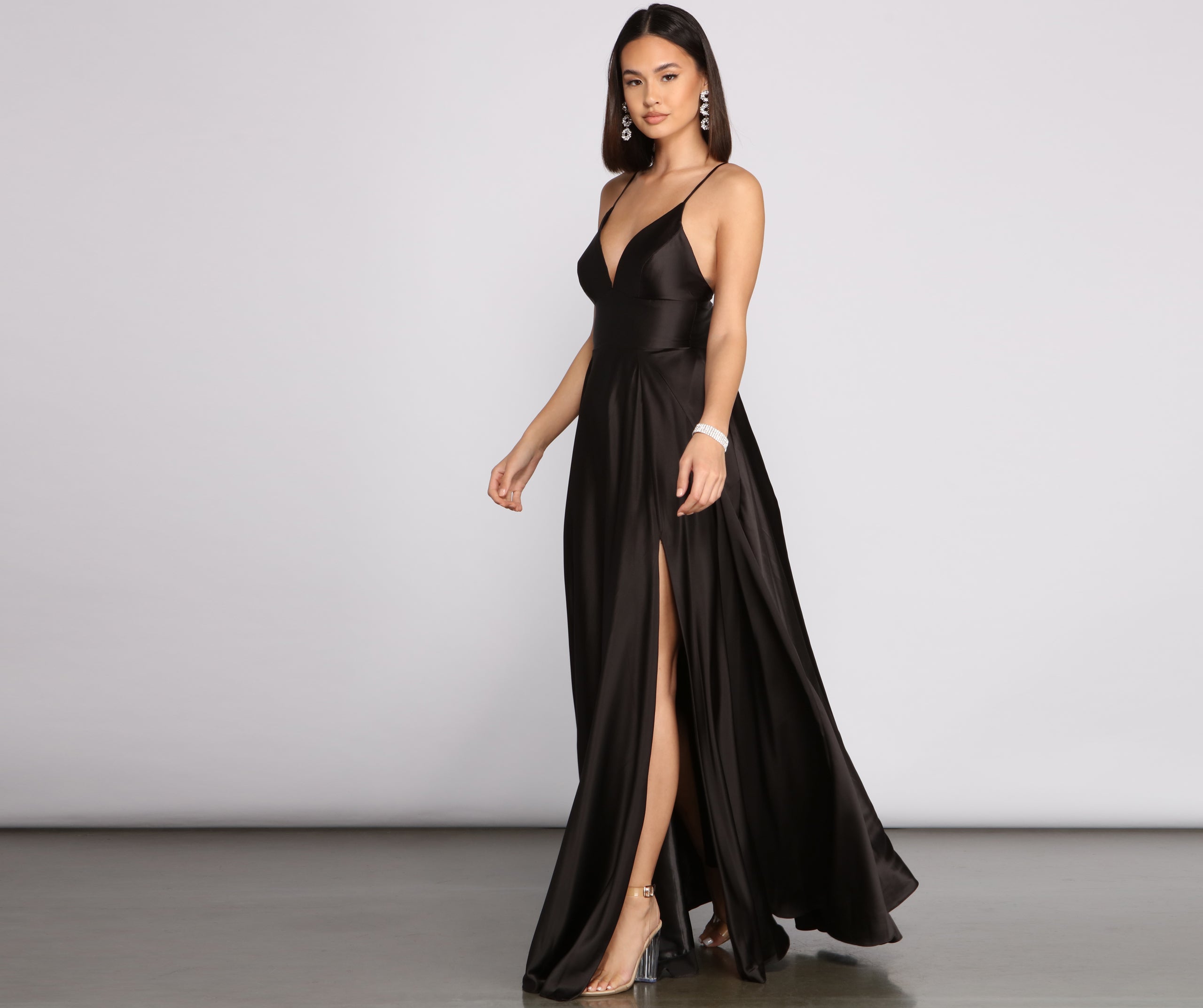 Jackie Formal High Slit Dress