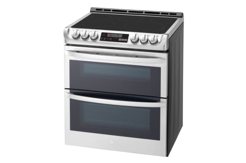 LG LTE4815ST 7.3 cu.ft. Electric Double Slide-in Range, Probake, Self+EasyClean, Stainless Steel