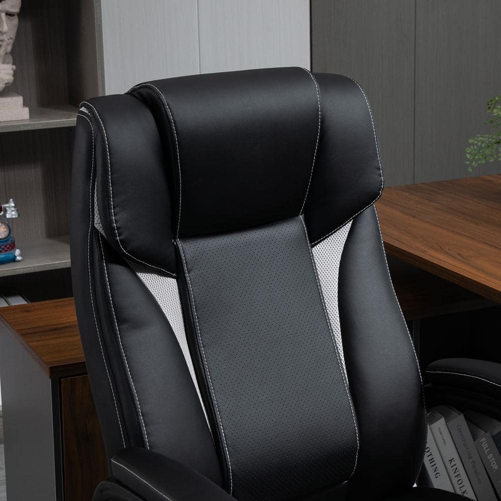 Vinsetto Modern Black Mesh Computer Chair with Back Support 921-249